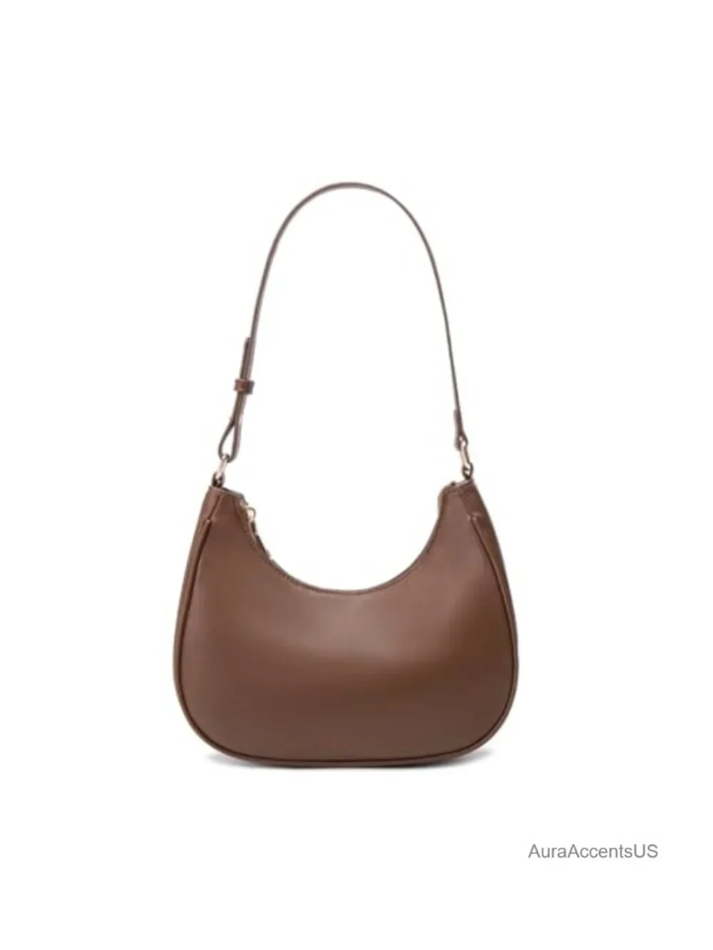 Cute Hobo Tote Mini Clutch Purse with Zipper Closure PU Leather